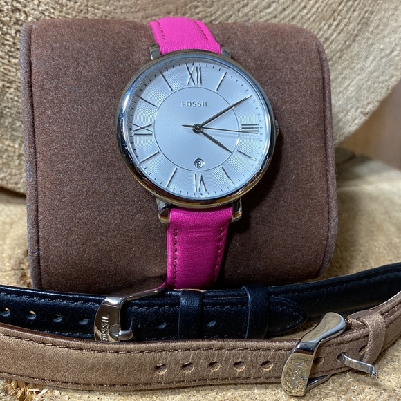 Fossil Accessories - *HP* NWOT FOSSIL Womens Jacqueline 3-piece Watch Set BQ2177SET